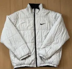 希少 NIKE 90s ダウンジャケット リバーシブル ブラック ホワイト