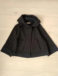 DES PRÉS 　　七分袖　カーディガン　ニットジャケット　ネイビー