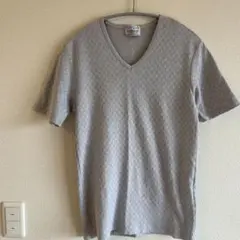 NICOLE CLUB FOR MEN VネックTシャツ グレー