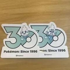正規品】 ポケモン 30周年 シール ステッカー 韓国限定 まとめ売り