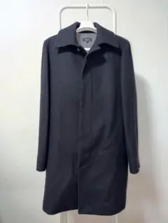 ステンカラーコート　ネイビー　アーペーセー　A.P.C