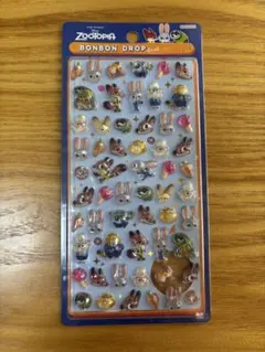 ボンボンドロップシール　ミニ　ズートピア　正規品