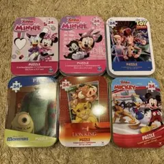 ディズニー ジグソーパズル 24ピース 6点セット - メルカリ