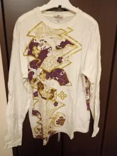 良品！絡繰魂 大日如来 長袖Tシャツ 和柄 サイズXLのサムネイル