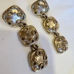 ジバンシー GIVENCHY ヴィンテージ ピアス ゴールド 大ぶり ゆらゆら