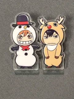 ハイキュー‼︎ 影山飛雄 日向翔陽 アクリルクリップ クリスマス