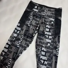 ✨美品✨PUMA プーマレギンス 総柄 ヨガ ジム ハイウエスト 美脚効果