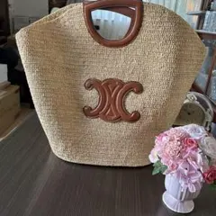 Céline かごバッグ ストロー レザー国内未発売のサムネイル