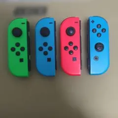 【ジャンク】Nintendo Switch ジョイコン 4個セット