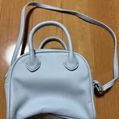 GLOBAL WORK ライトグレー ショルダーバッグ