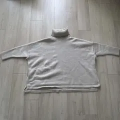 T409新品23区洗えるリネンコットン片畦Vネックニット32￥17600 - メルカリ