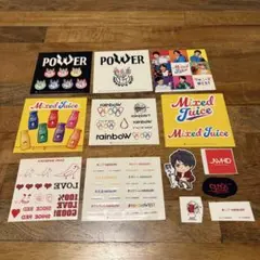 WEST ステッカーセットMixedJuice POWER Rainbow