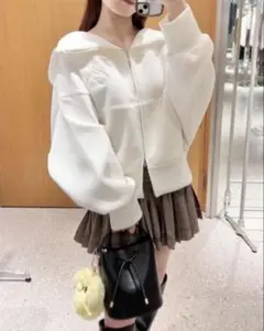 snidel ボリュームパーカー