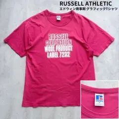 【RUSSELL ATHLETIC】エドウィン商事 プリントグラフィックT XL