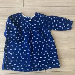 プチバトー　6m 67㎝　ワンピース　ネイビー