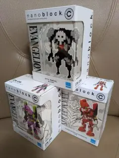 nanoblock エヴァンゲリオン 3体セット