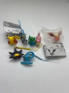 美品　ポケモン マスコット 　ストラップ　フィギュア　まとめ売り