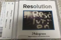 【帯付き】Resolution/39degrees