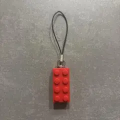 レゴ ブロック型 ストラップ レッド 正規品 廃盤