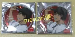 黒子のバスケ　キャラポップストア　キラキラ缶バッジ2個セット　火神大我