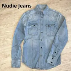nudie jeans co ヌーディージーンズ　シャツ　デニムシャツのサムネイル