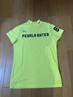 PEARLY GATES イエローモックネックサイズ0