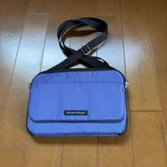 POLKA POLKA ショルダーバッグ ブルー