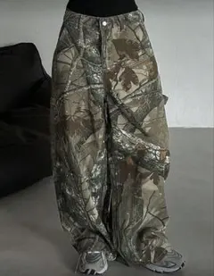 リアルツリーワイドパンツ