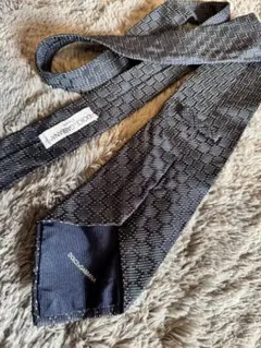 DOLCE&GABBANA ネクタイ シルク100% グレー