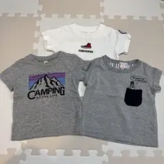 コンバース等 ベビーTシャツ3枚セット