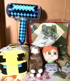 マインクラフト　プライズ　５点セット