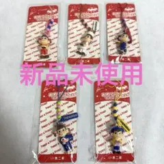 ‼️お値下げ‼️不二家 ペコちゃん ポコちゃん おめでとうマスコット 5種セットのサムネイル