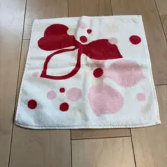 フランフラン タオルハンカチ ピンク