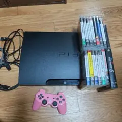 PS3 本体 CECH-3000A コントローラー1個 ソフト15本セット