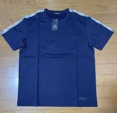 ブラックレーベルクレストブリッジ サイドラインチェックロゴTシャツ