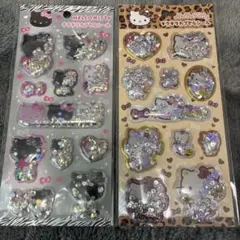 ハローキティ キラキラカプセルシール 2枚セット 正規品