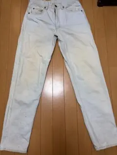 Lee Riders ストレートデニム ホワイト