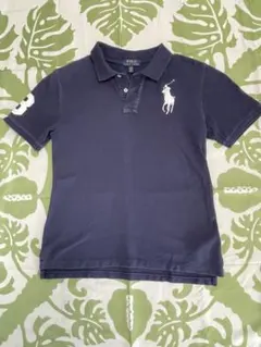 POLO RALPH LAUREN ポロシャツ ネイビー Lサイズ（14-16）