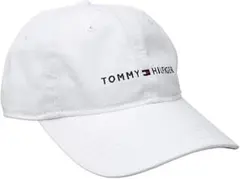 TOMMY HILFIGER ベースボールキャップ ホワイト