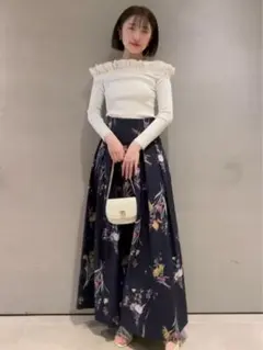 SNIDEL オフショルニット