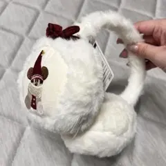新品　ディズニー　クリスマス　リルリンリン　耳当て　イヤーマフ