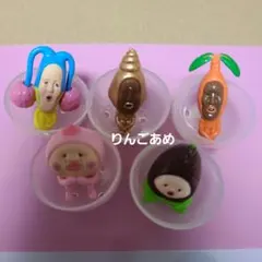 こびとづかん　バスボール　ミニフィギュア全5種セット