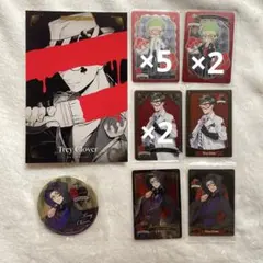 トレイ・クローバー　カウントダウンポストカード メタルカード 缶バッジ