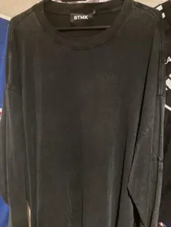 BTMK ブラック ロンT トレーナー