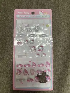 ボンボンドロップシール　おすそわけ　サンリオmini キティ　シナモン　マイメロ