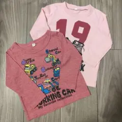 長袖Tシャツ2枚セット 80cm
