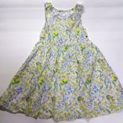 花柄ノースリーブワンピース 130サイズ
