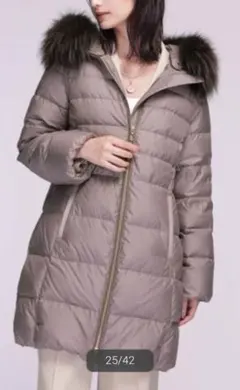 【格安・訳あり】nano・universe 　西川ダウンコート ファー付