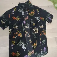 アロハシャツ　古着　H&M 半袖 S