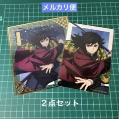 鬼滅の刃 無限城 オンラインくじ F賞 クリア色紙 プロマイド 冨岡義勇